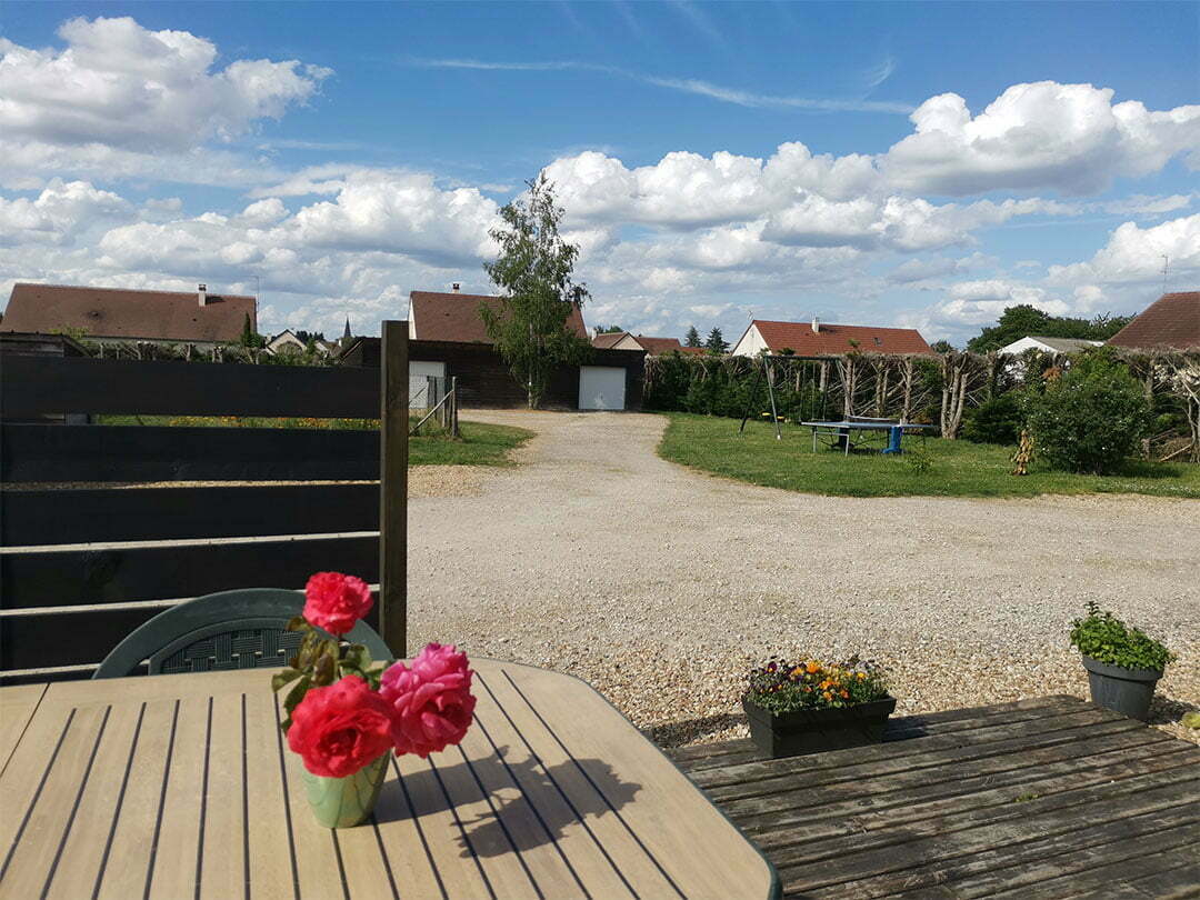 Gîte Côté jardin - vue extérieur